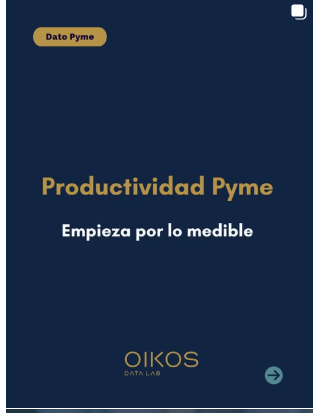 Publicación de Instagram de Oikos Data Lab