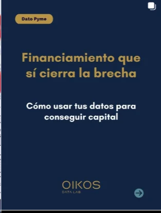 Publicación de Instagram de Oikos Data Lab